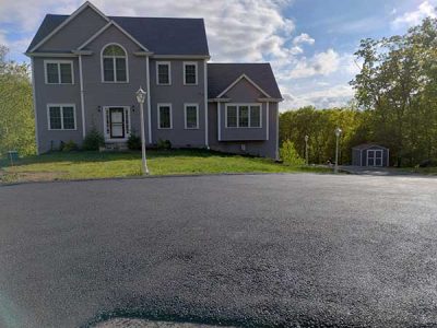 Residential Asphalt Driveway Installation