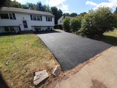 Residential Asphalt Paving Installation